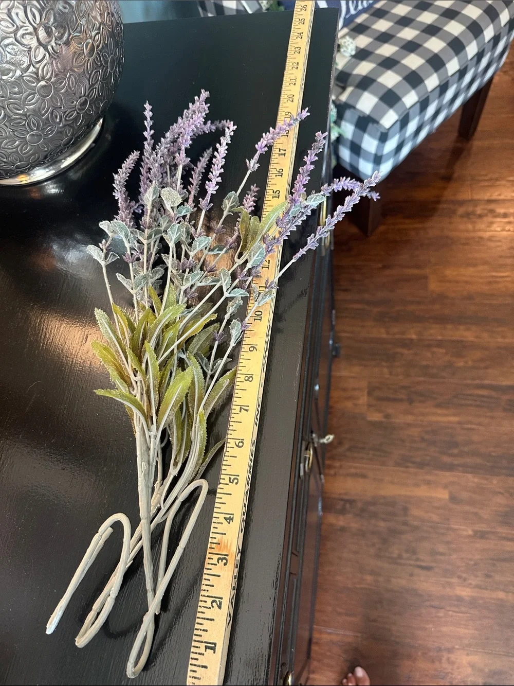 Artificial Lavender Stem Bundle - Purple